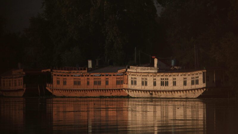 Houseboats in Kashmir