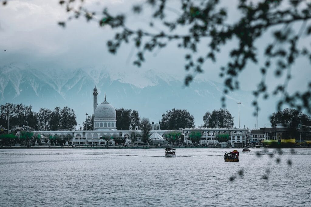 Hazratbal Shrine in Srinagar
